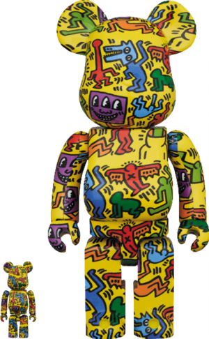 Be@rbrick Keith Haring #5 100% and 400% Bearbrick
