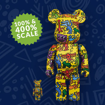 BE@RBRICK KEITH HARING #5 100％ & 400％