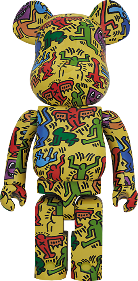 Medicom Toy Be@rbrick Keith Haring 1000% Bearbrick