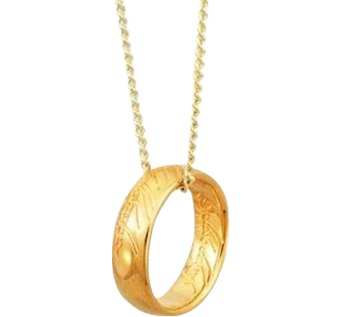 Badali Jewelry The ONE RING™ Necklace (GOLLUM™ Gold) Jewelry