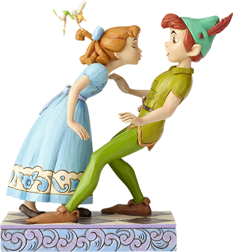 Enesco, LLC Peter Pan, Wendy & Tinker Bell Figurine