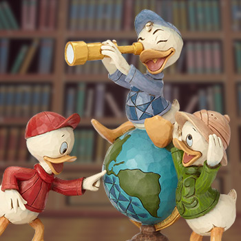 Enesco Disney Traditions Huey Dewey & Louie Duck Tales 