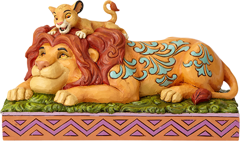 mufasa and simba figurine