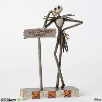 Gallery Image of Jack by Halloween Town Sign Figurine