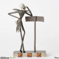 Gallery Image of Jack by Halloween Town Sign Figurine