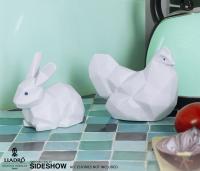 Gallery Image of Rabbit (Matte White) Porcelain Statue