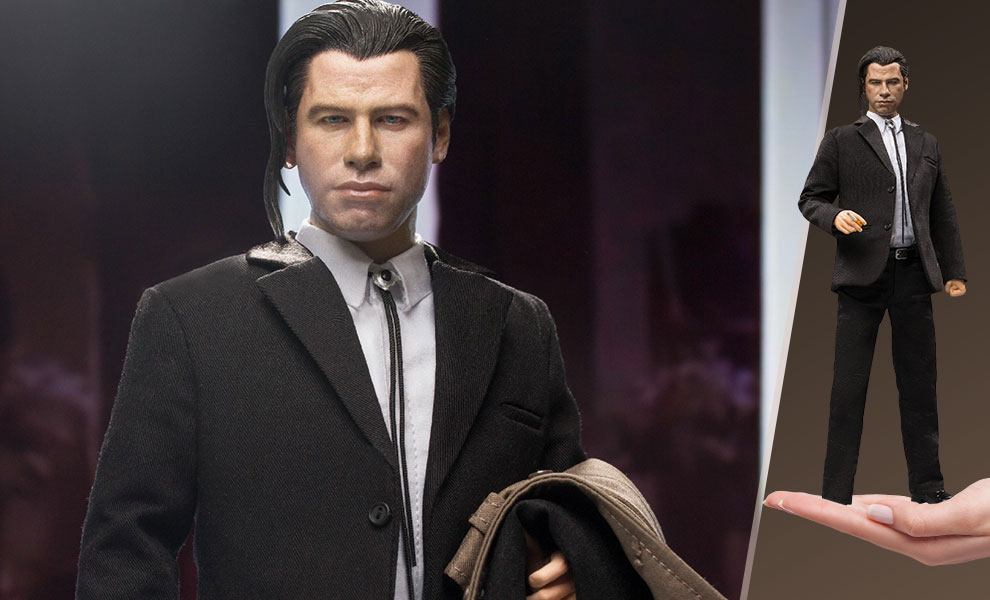 Gallery Feature Image of Vincent Vega (Pony Tail Version) Deluxe 2.0 Sixth Scale Figure - Click to open image gallery