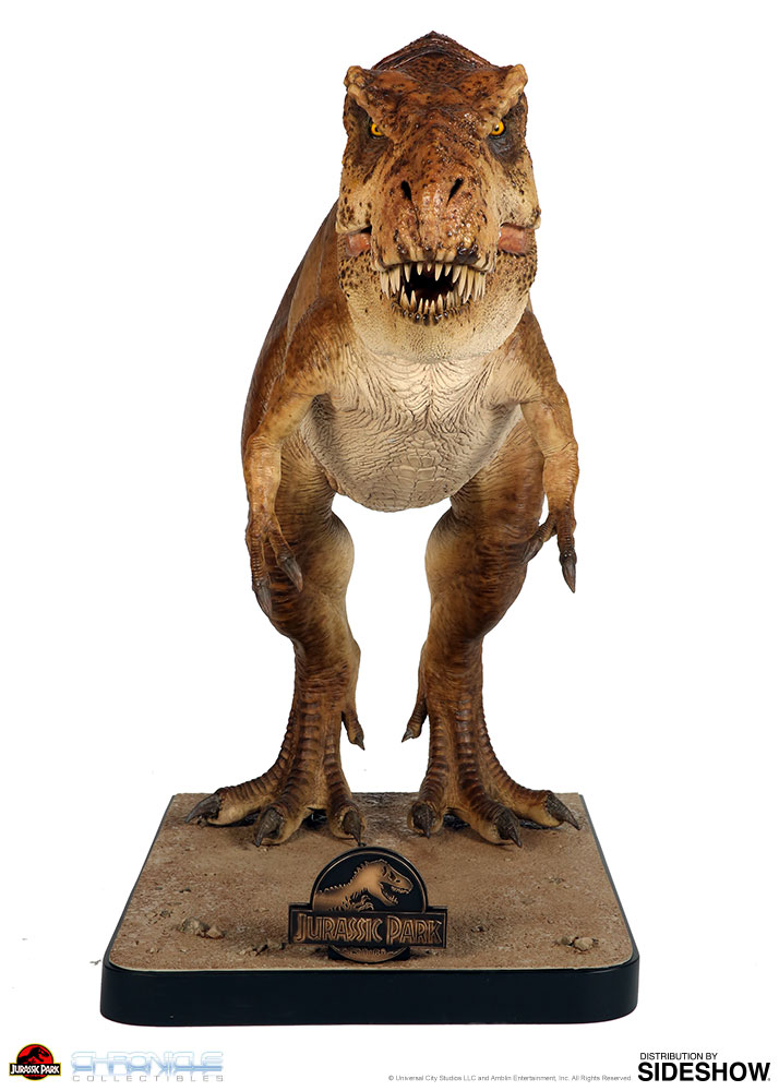 jurassic park t rex maquette