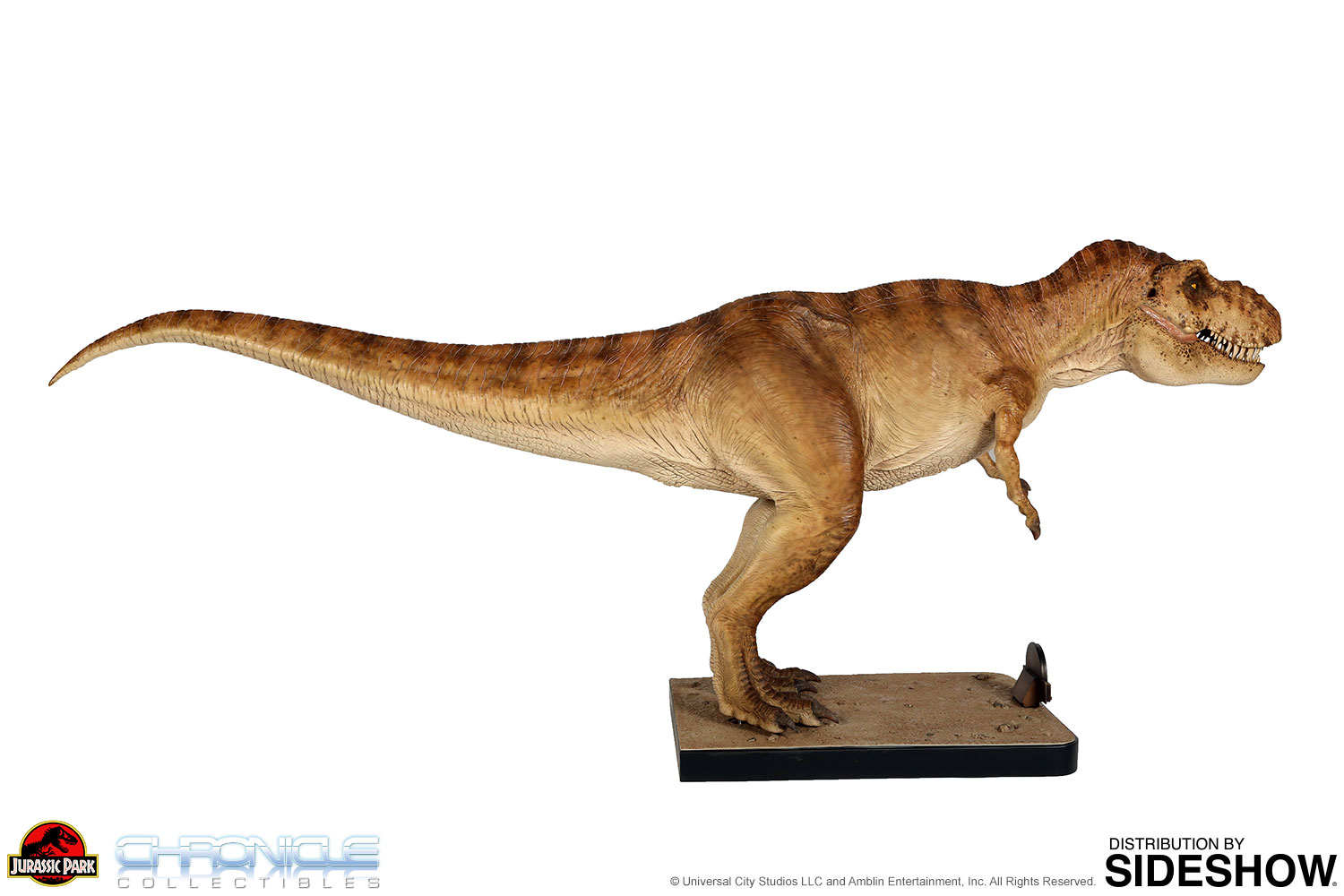 jurassic park t rex maquette