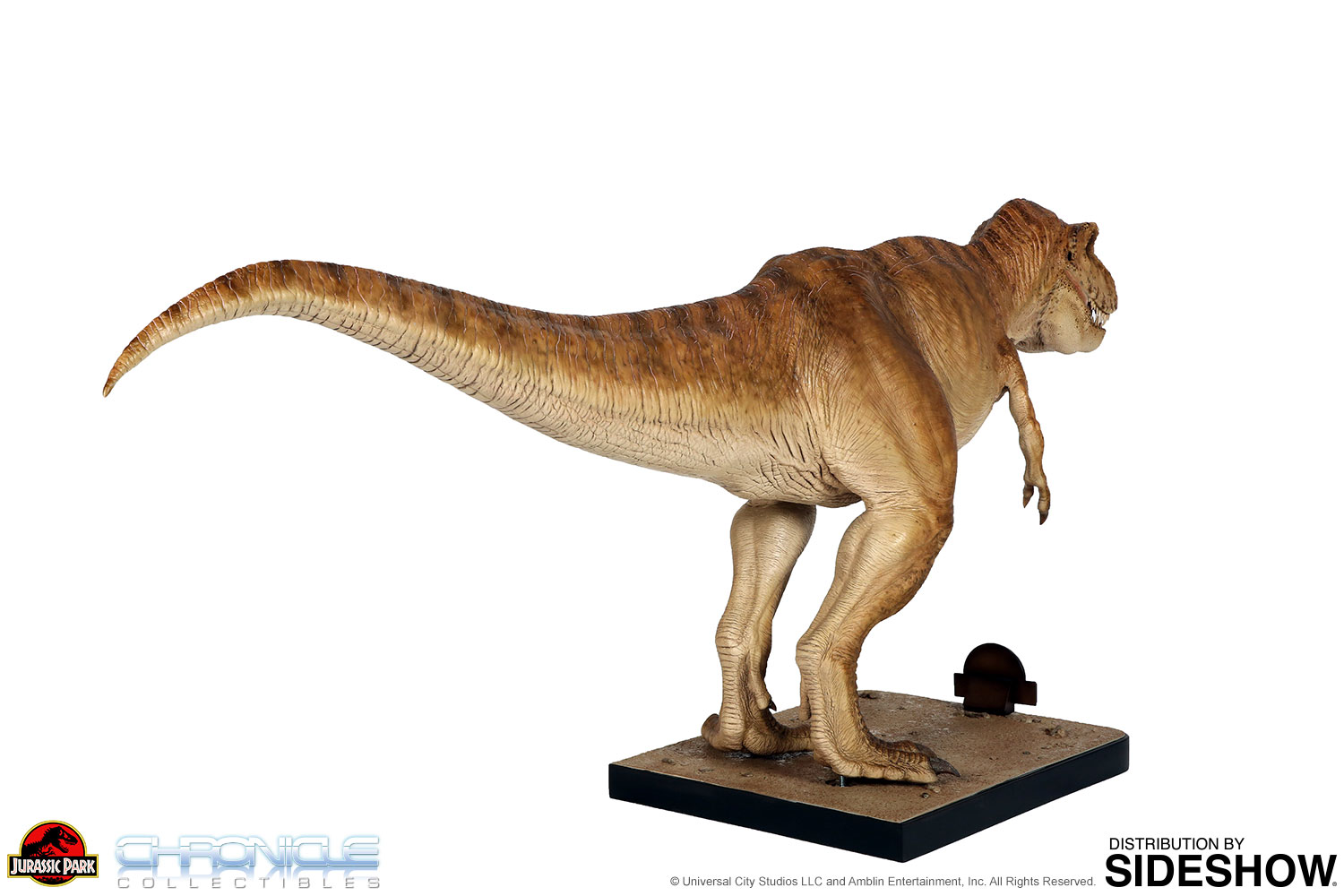 jurassic park t rex maquette