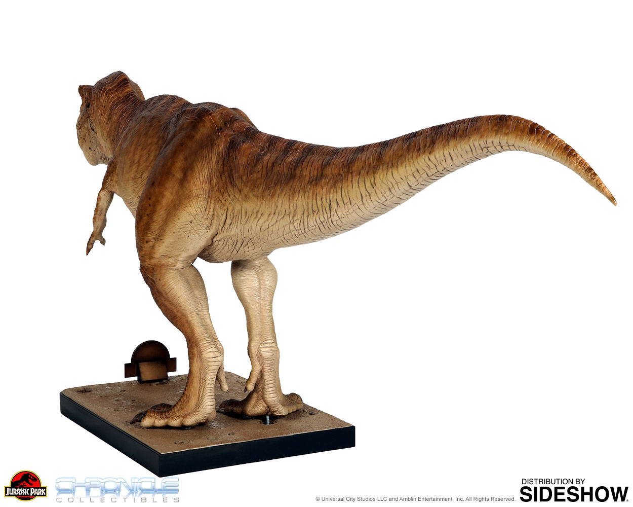 jurassic park t rex maquette