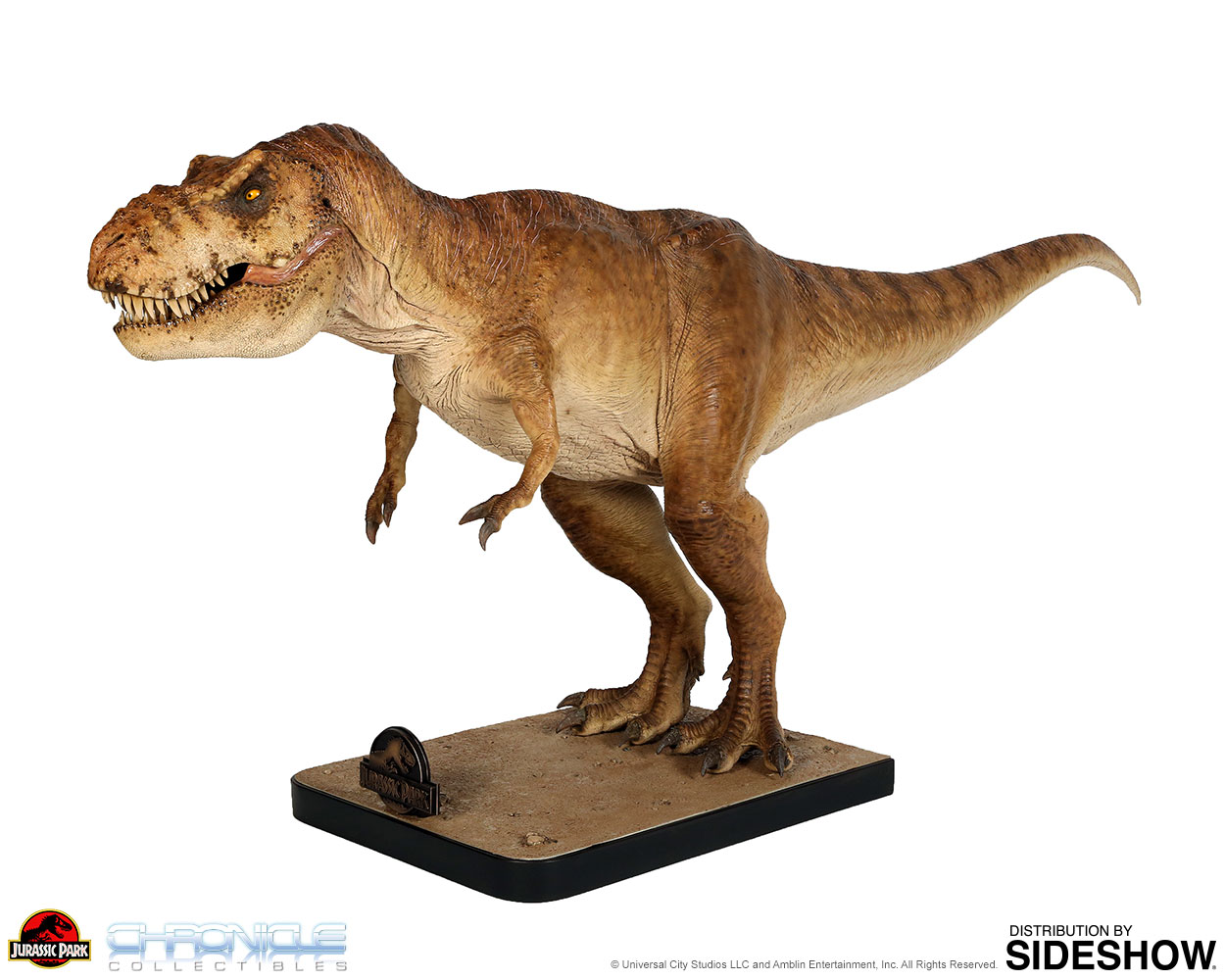 jurassic park t rex maquette