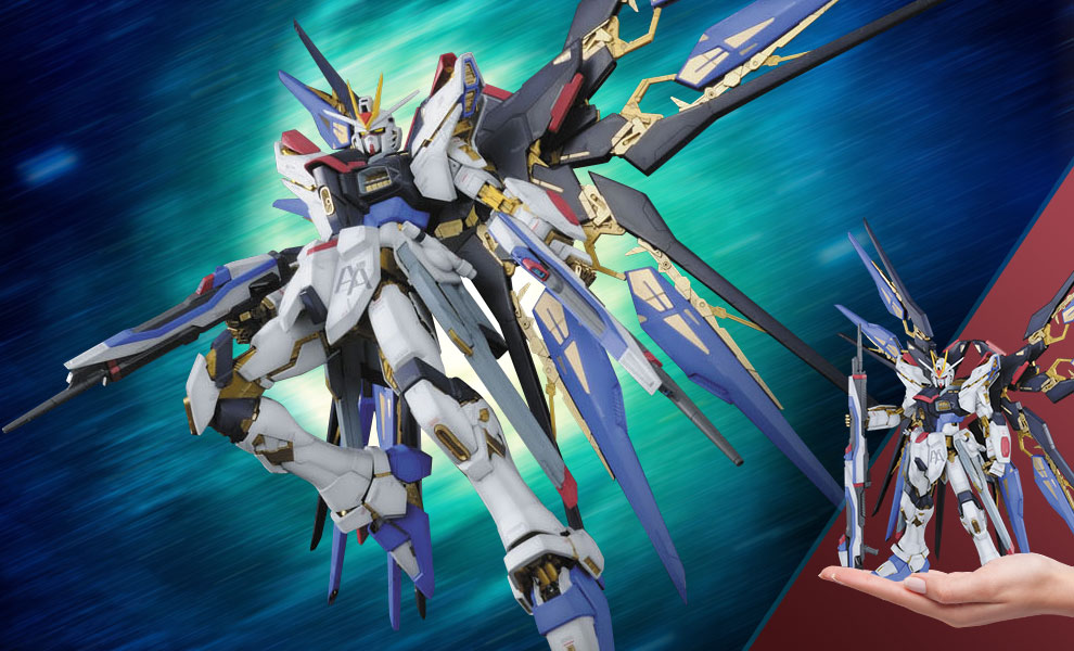 Gallery Feature Image of Strike Freedom Gundam Collectible Figure - Click to open image gallery