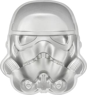 Stormtrooper Helmet Silver Coin Silver Collectible