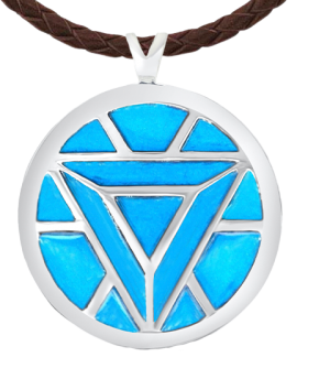 Iron Man's Arc Reactor Necklace (Turquoise) Jewelry