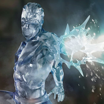 Marvel Iceman Art Scale Statue By Iron Studios Sideshow Collectibles