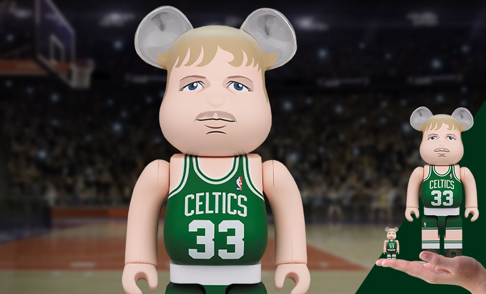 Be@rbrick Larry Bird (Boston Celtics) 100% and 400% Collectible