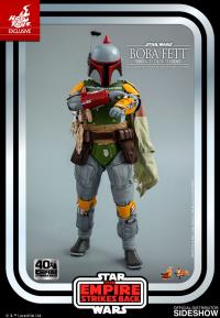 Gallery Image of Boba Fett (Vintage Color Version) Sixth Scale Figure