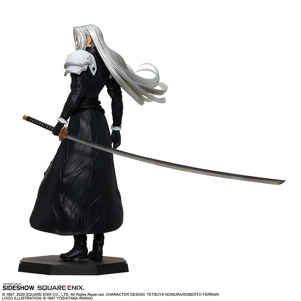 giant sephiroth statue