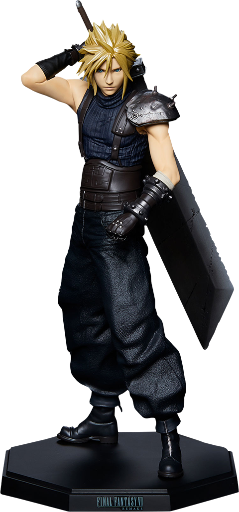 cloud strife figurine