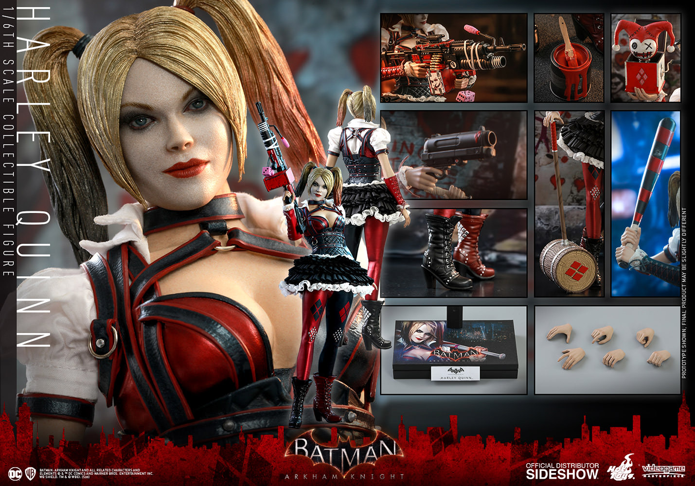 harley quinn arkham knight figure