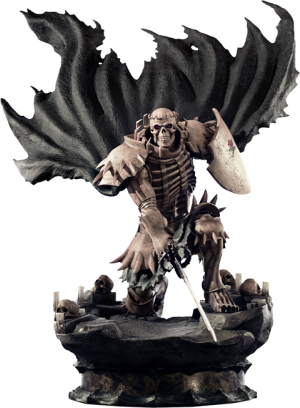Skull Knight (White Bone Variant) Statue