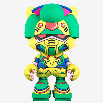 ⭐️AOKI Neon Future Janky Vinyl by Steve Aoki | Sideshow Collectibles