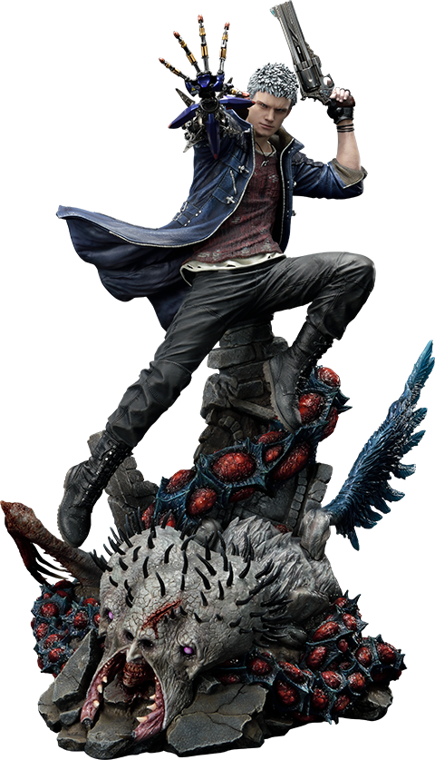 devil may cry 5 statues