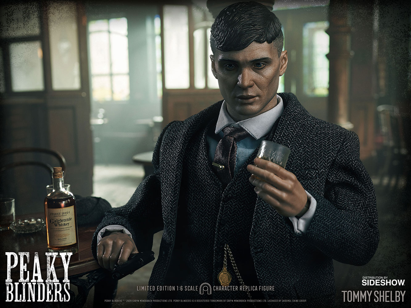 Cillian Murphy Drinks Coaster *Great Gift!* Tommy Shelby - Peaky Blinders 