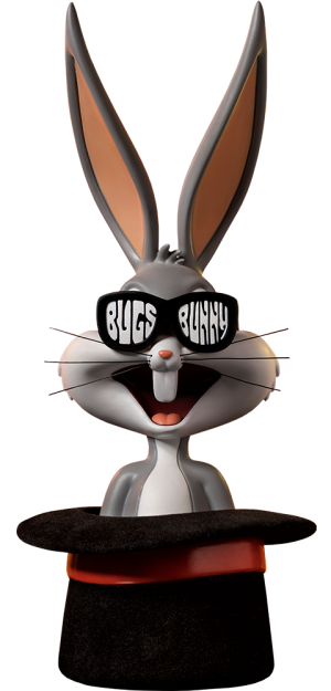 Bugs Bunny Top Hat Bust