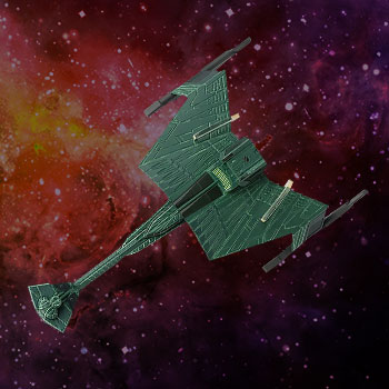 STAND ONLY FOR CORGI Klingon D7 Battle Cruiser 