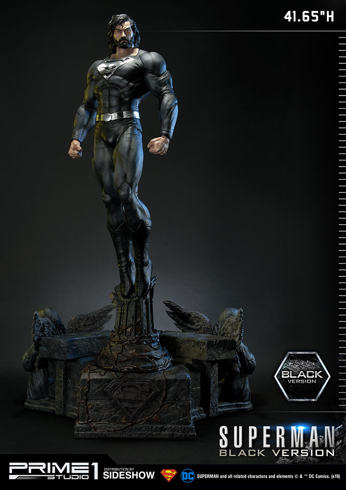 black suit superman figure