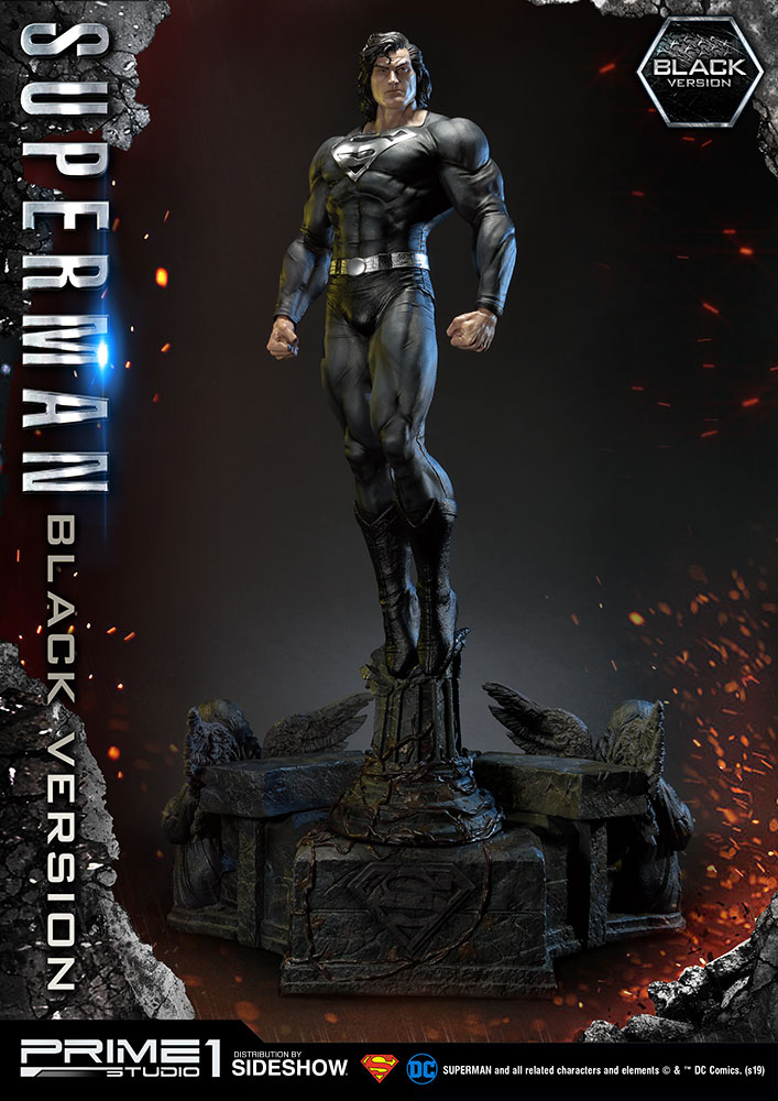 black suit superman figure