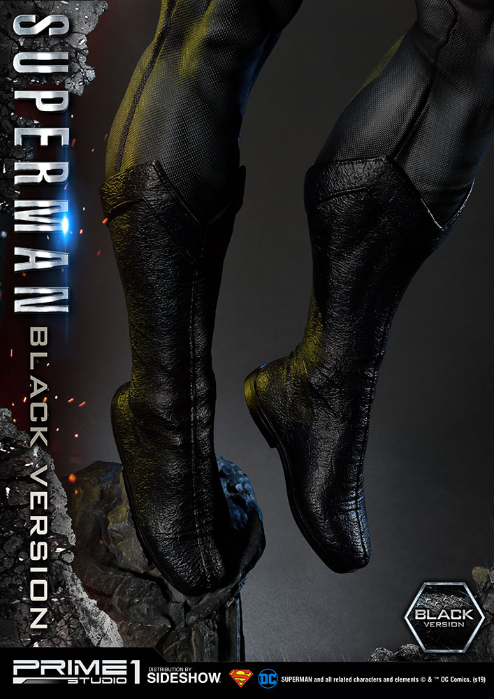 superman black statue