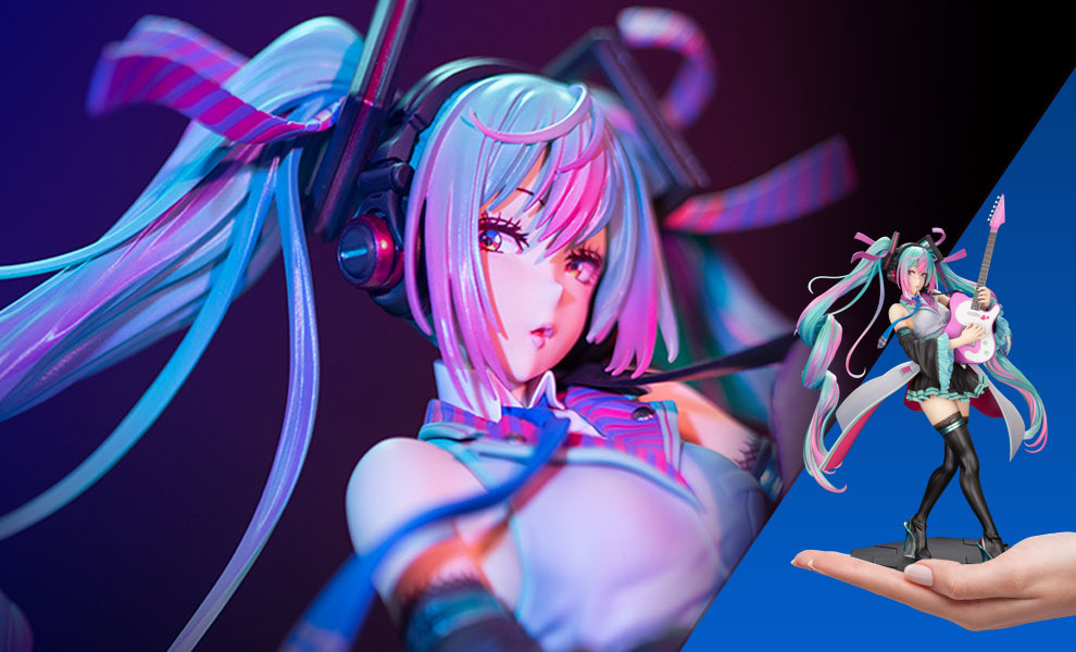 Gallery Feature Image of Hatsune Miku Statue - Click to open image gallery