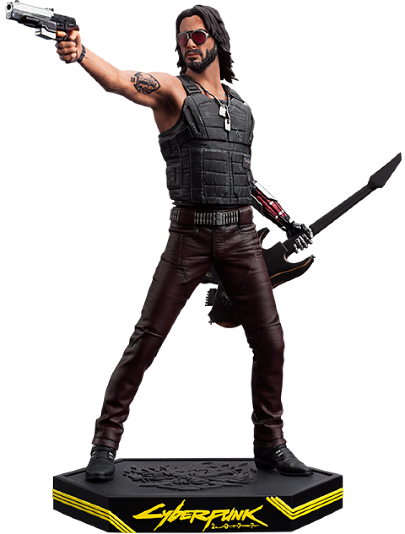 Johnny Silverhand PVC Figure by Dark Horse Comics