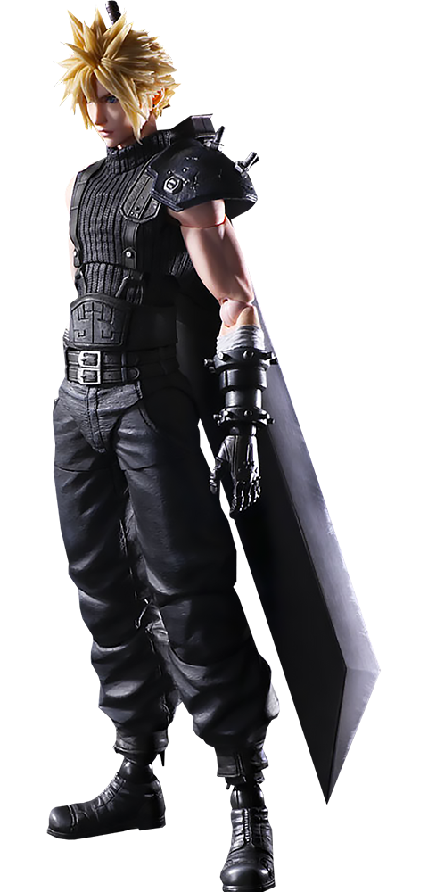 cloud strife figurine