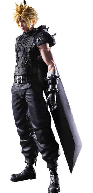 action figure cloud strife