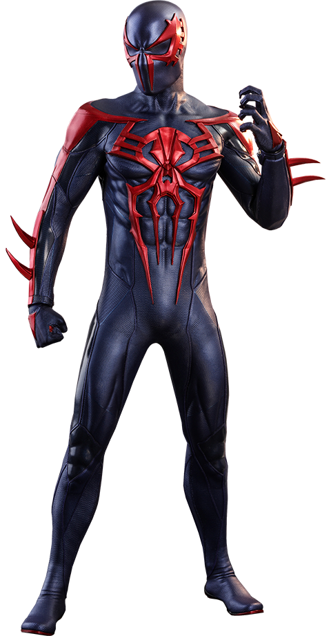 Spider-Man (Spider-Man 2099 Black Suit) Sixth Scale Figure | Sideshow  Collectibles