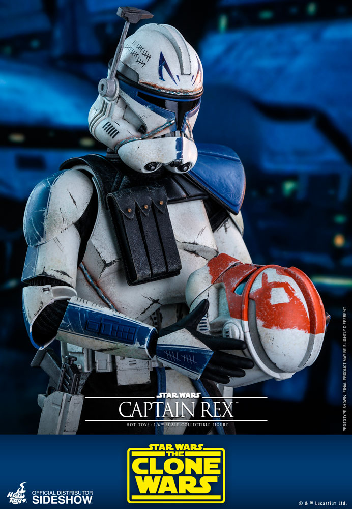 Sideshow 1/6 Star Wars Clone Clonetrooper Commander Rex 2.0 Perfect Jetpack 