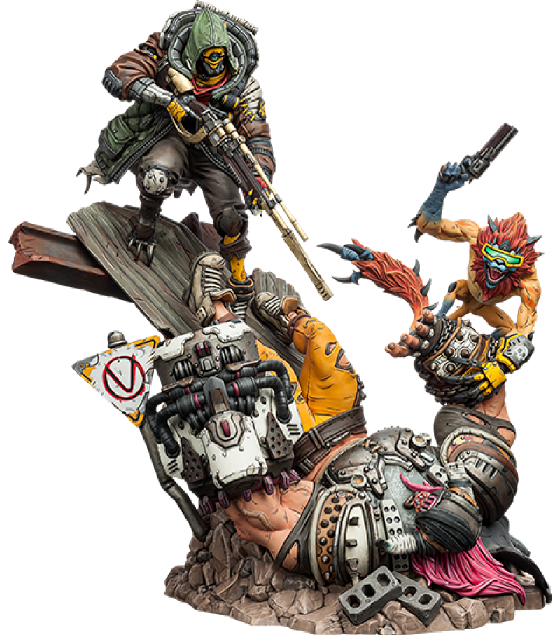FL4K: A Good Hunt Statues by Level52 Studios