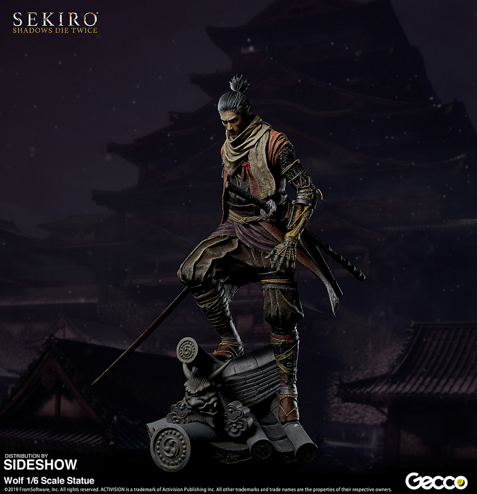 Sekiro Shadows Die Twice Wolf Statue By Gecco Co Sideshow Collectibles