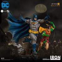Gallery Image of Batman & Robin Deluxe 1:10 Scale Statue