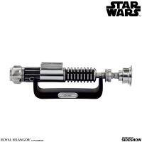 Gallery Image of Obi-Wan Lightsaber Document Holder Pewter Collectible
