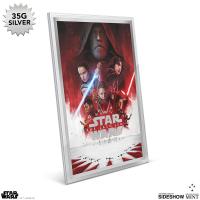 Gallery Image of Star Wars: The Last Jedi Silver Foil Silver Collectible