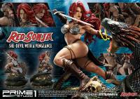 Gallery Image of Red Sonja: She-Devil with a Vengeance Statue