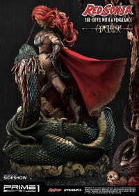 Gallery Image of Red Sonja: She-Devil with a Vengeance Deluxe Statue
