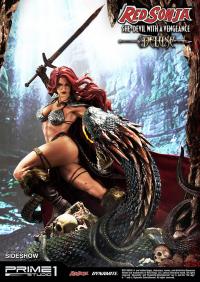 Gallery Image of Red Sonja: She-Devil with a Vengeance Deluxe Statue