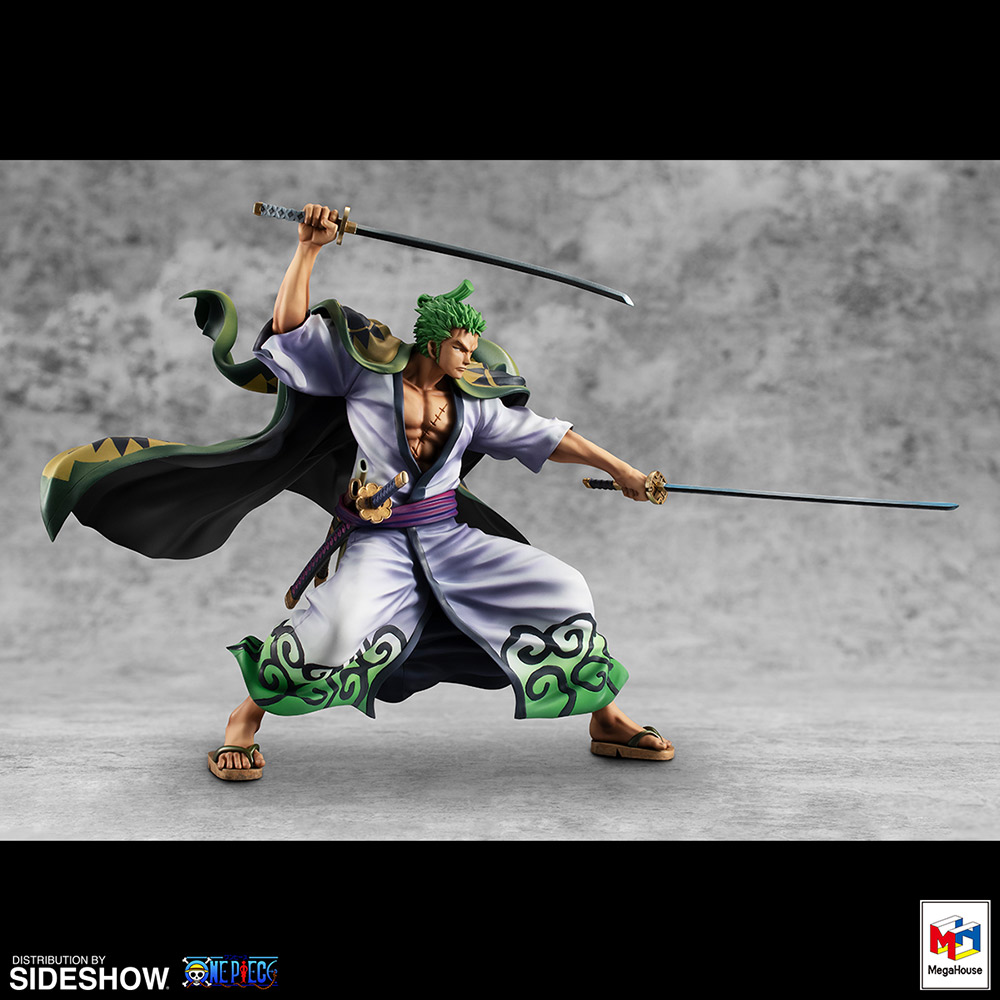 Portrait Of Pirates Warriors Alliance Zoro Zoro Juro Figure Sideshow Collectibles
