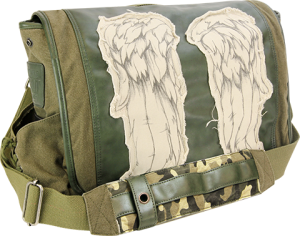 Daryl Wings Messenger Bag (Fatigue Green) Apparel